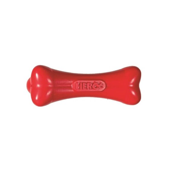 Hero Dog Toys Rubber Bone - 6 in. HE307787